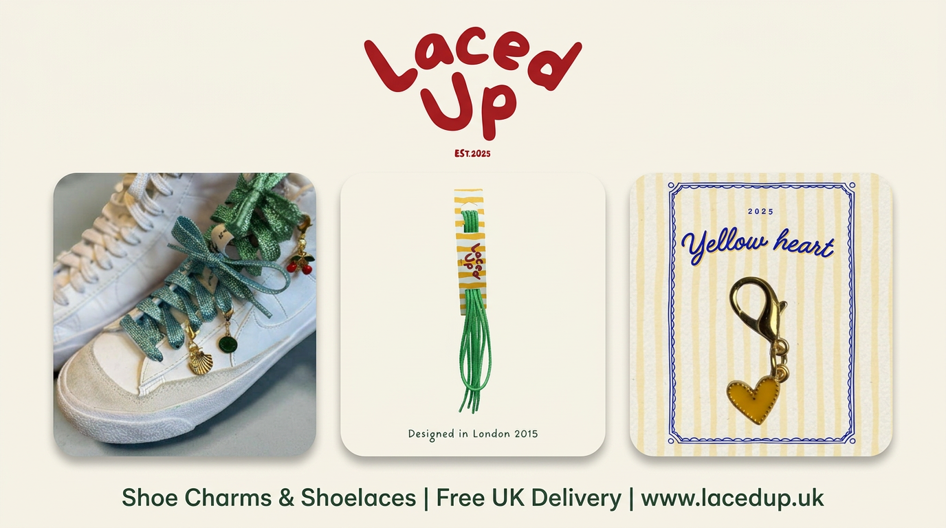 Lace Up Your Trainers | Shoe Charms & Shoelaces UK – Laced Up